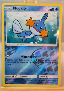 Mudkip 32/168 Sm Celestial Storm Reverse Holo N/M POKEMON ENGLISCH VINTAGE - Image 1