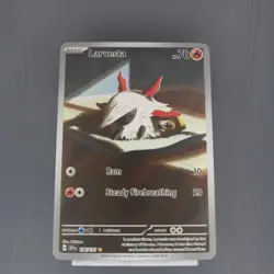 Pokemon TCG Larvesta 196/191 Surging Sparks NM - Image 1