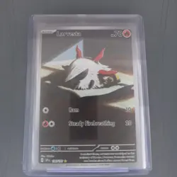 Pokemon TCG Larvesta 196/191 Surging Sparks NM - Image 3