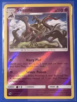 Salazzle Crimson Invasion Pokemon Card #47/111 - Image 1