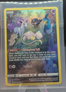 Pokemon Mew GG10/GG70 Crown Zenith Galarian Gallery Ultra Rare - Image 1