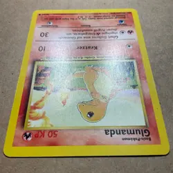 Charmander 046/102 Base Set Regular - German - Glumanda - LP+ - Image 3