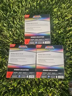 (3) Pokemon TCG Prismatic Evolutions Binder Collection Box (Lot of 3) SEALED 💎 - Image 2