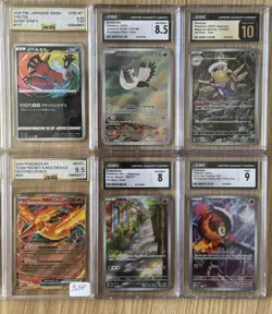 Lot Of 12 CGC & AGS Pokemon Graded Slabs - Image 3
