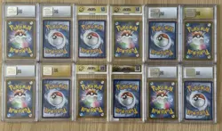 Lot Of 12 CGC & AGS Pokemon Graded Slabs - Image 4