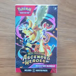 Pokemon TCG Mega Evolution—Ascended Heroes Booster Bundle 6 Packs - Image 1