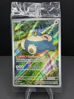 Snorlax 2023 Pokemon SVP 061 151 Elite Trainer Box Sealed Promo Card SKU02 - Image 1