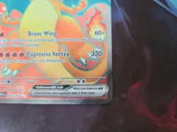 Pokemon Charizard ex 183/165 Sv: Scarlet & Violet 151 Holo NM - Image 5