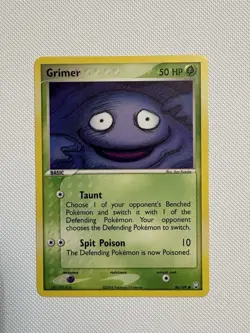 Team Rocket Returns Pokemon Adachi Magnemite & Voltorb 80/109 Grimer 56/109 NM - Image 2