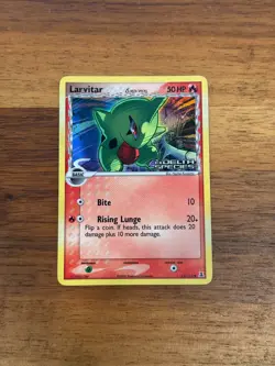 Pokemon Delta Species Larvitar 73/113 Reverse Holo NM - Image 1