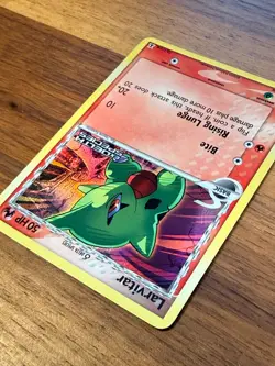 Pokemon Delta Species Larvitar 73/113 Reverse Holo NM - Image 5