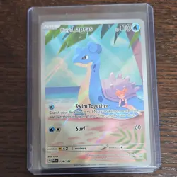Pokemon Misty's Lapras SV10: Destined Rivals 194/182 Holo Illustration Rare 110… - Image 1