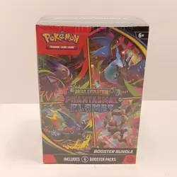 Pokemon Mega Evolution Phantasmal Flames Booster Bundle Sealed - Image 1