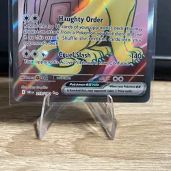 Pokemon TCG Team Rockets Persian EX Full Art 219/182 Destined Rivals Ultra Rare - Image 2
