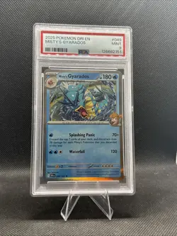 Misty's Gyarados - (Non-holo) 049/182 Deck Exclusives Regular Pokemon TCG PSA 9 - Image 1