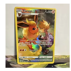 Pokemon TCG Flareon Ultra Rare Holo TG01/TG30 Brilliant Stars TG 110 HP EN - Image 1