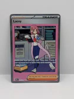 Lacey 175/131 Special Illustration Full Art Prismatic Evolutions Pokemon TCG NM - Image 1