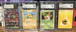 CGC Graded Pokemon Card Lot- 4 CGC Graded Cards - Image 1