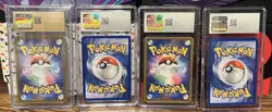 CGC Graded Pokemon Card Lot- 4 CGC Graded Cards - Image 2