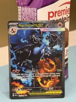 Mega Charizard X Mega Charizard X EX Phantasmal Flames Holo Pokemon Card NM Rare - Image 1