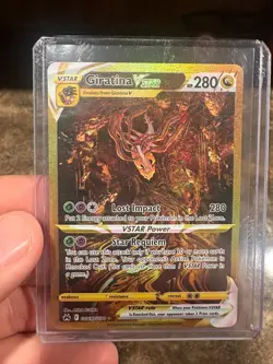 Pokemon Giratina VSTAR GG69/GG70 Crown Zenith Secret Rare Holo 280 HP - Image 1