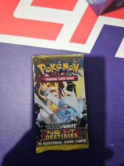 🔥 Pokemon Black & White Next Destinies Booster Pack Reshiram Factory Sealed 💥 - Image 1