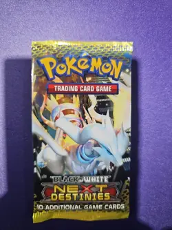 🔥 Pokemon Black & White Next Destinies Booster Pack Reshiram Factory Sealed 💥 - Image 2