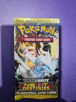 🔥 Pokemon Black & White Next Destinies Booster Pack Reshiram Factory Sealed 💥 - Image 3