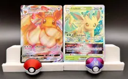 Eevee VMAX SWSH087 + Leafeon VSTAR Pokemon 014/159, NM/LP, Pokemon 2 Card Lot - Image 1