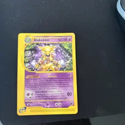 Pokemon Card Alakazam 33/165 Expedition - Lightly Played - Image 1
