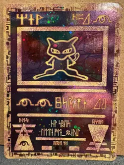 Ancient Mew 2000 Movie Promo Holo DOUBLE SWIRL!! Pokemon Card Vintage WoTC Rare - Image 1