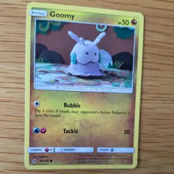 GOOMY 94/145 POKEMON CARD (GUARDIANS RISING SET) ASAKO ITO CROCHET - Image 3