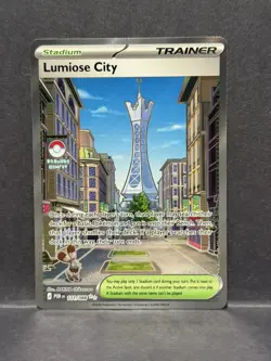Lumiose City 111/088 Trainer Stadium Perfect Order Pokemon TCG NM - Image 1