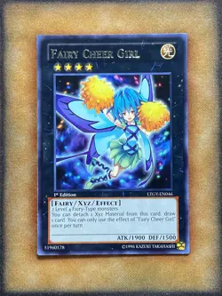 Yugioh Fairy Cheer Girl LTGY-EN046 Rare 1st Ed NM - Image 1