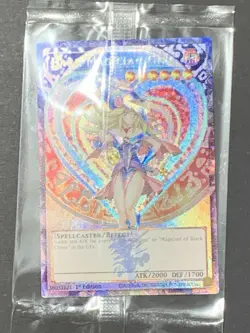 Konami Yu-Gi-Oh! Dark Magician Girl 1st Ed Foil Rare Auto EN 2020 2000/1700 - Image 5