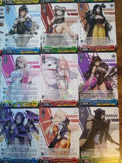Beautiful 20 Weiss Schwarz NIKKE Card Lot - Anime Waifu Marian Guilty Maiden - Image 4