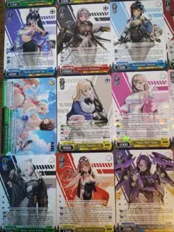 Beautiful 20 Weiss Schwarz NIKKE Card Lot - Anime Waifu Marian Guilty Maiden - Image 5