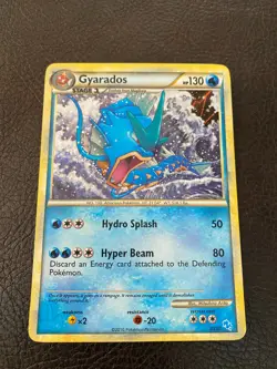Pokemon Card Gyarados 30/30 Trainer Kit Holo HP Condition Vintage HOLO - Image 1