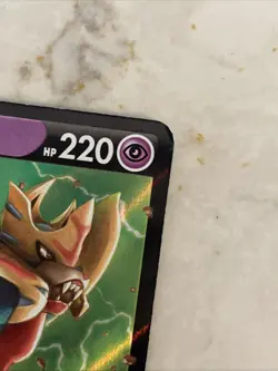 Pokemon Cards (2) Zacian V 2021 Sword And Zamazenta V 2020 Shield Set - Image 5