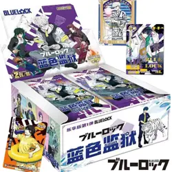 New BLUE LOCK Trading Card Game TCG Booster Box 30 Pack Anime CHAOKAHUI VOL 1 - Image 5