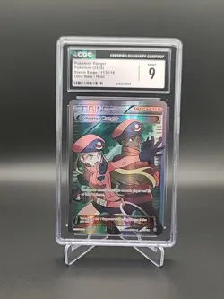 2016 Pokemon Ranger 113/114 CGC 9 Mint XY STEAM SIEGE Pokemon TCG Card - Image 1