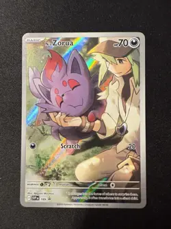 N's Zorua 189 Sv: Scarlet & Violet Promo Cards Holo - Image 1