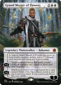 1x - Grand Master of Flowers - [SELECT] - Forgotten Realms - NM MTG - Image 1