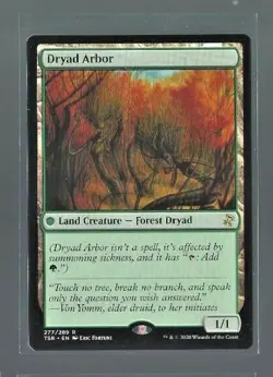 Magic the Gatherine MtG Dryad Arbor Time Spiral Remastered NM - Image 1