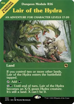 1x - Lair of the Hydra - [SELECT] - Forgotten Realms - NM MTG - Image 3