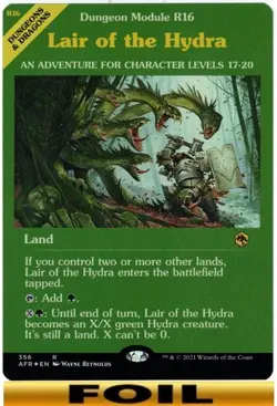 1x - Lair of the Hydra - [SELECT] - Forgotten Realms - NM MTG - Image 4