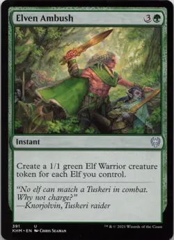 Elven Ambush U Kaldheim 391 - LP - Image 1