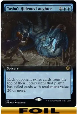 1x - Tasha's Hideous Laughter - [SELECT] - Forgotten Realms - NM MTG - Image 4