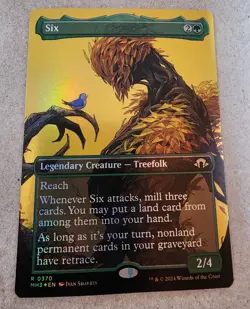 Six - #370 Foil (Borderless) Modern Horizons 3 - Mtg - Image 1