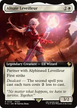 Alisaie Leveilleur (Extended Art) Commander: Final Fantasy- (Foil)(NM) - Image 1